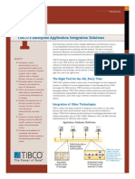 TIBCO Enterprise Application Integration Solution - Datasheet