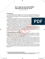 Trabajo y Riego en Las Comunidaes Del Valle de Araca