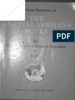 Anattalakkhana Sutta - Mahasi Sayadaw