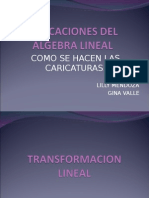 Transformación Lineal - 2