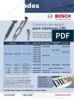 Bicos Injetores, Conceito de Reparo 01