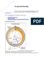 Hydrodynamic Journal Bearing