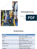 Schizophrenia: Vaisnvi Muthoovaloo 102011430