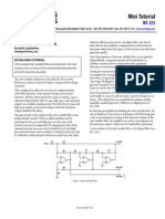 AD State Variable Filter Design