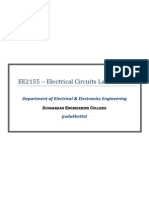 Circuit Thoery Lab Manual