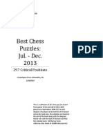 Best Chess Puzzles: July-Dec., 2013