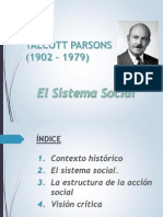 El Sistema Social T. Parsons