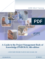 A Guide To The Project Management Body of Knowledge (PMBOK®), 4th Edition