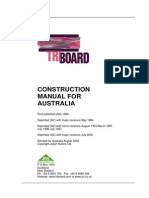 Australia Triboard Construction Manual (Aug02)