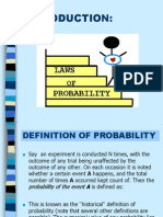 Laws of Probability