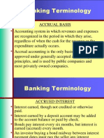 Banking Terminology