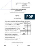 Biology Paper 2 (Question) L