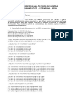 10º G Teste Diagnóstico