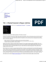 Veil - A Payload Generator To Bypass Antivirus - Christopher Truncer's Website