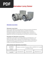 Alternateur Leroy Somer PDF