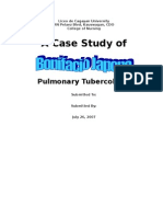 A Case Study Of: Pulmonary Tubercolusis