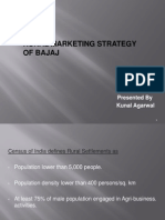 Bajaj Auto Rural Marketing