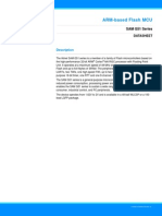 Atmel 11209 32 Bit Cortex M4 Microcontroller SAM G51 Datasheet