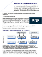 TEORÍAS DEL APRENDIZAJE DE ROBERT GAGNE Teoria Conductista, Cognoscitivista