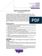 Stability Ball Progressions: Ball Selection and Notes