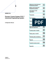 Process Control System PCS7 Advanced Engineering System