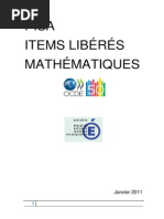 PISA Lib Math Items