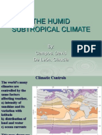 The Humid Subtropical Climate