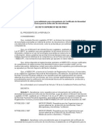 006 DS 002-98-Itinci (Certificado de Idoneidad)