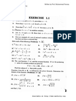 Chap 01 Solutions Ex 1 1 Calculus