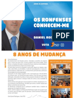 Jornal de Campanha - PSD Ronfe - 2009