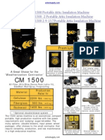 Cool Machines CM 1500 Insulation Blowing Machine Datasheet