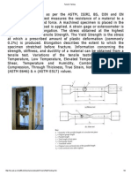 Tensile Testing