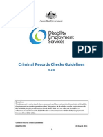 Criminal Records Checks Guidelines V 20