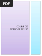 Cours de Pétrographie (Perso)