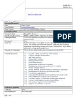 Hiset Math 1 Syllabus