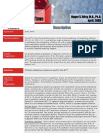 Activated Partial Thromboplastin Time: Feature