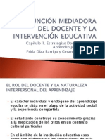 La Función Mediadora Del Docente y La Intervención