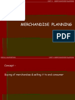 Merchandise Planning