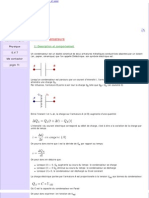 I - Les Condensateurs: 1) Description Et Comportement