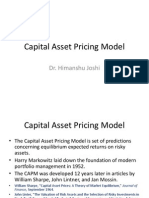 Capital Asset Pricing Model