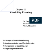 Chapter III Feasibility Plan