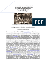 "'¡Docentes Alemanes y Camaradas!' Declaración de Apoyo A Adolf Hitler y Al Estado Nacional Socialista" Por Martin Heidegger. Traducción e Introducción de Nicolás González Varela