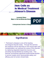 Neural Stem Cells As A Possible Medical Treatment of Parkinson's Disease