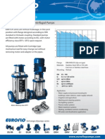 Euroflo Centrifugal Product Flyers 2009