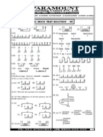 Solution SSC Mock Test 40 PDF