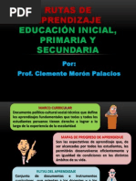 RUTAS DE APRENDIZAJE EDUCACIÓN SECUNDARIA - PPSX