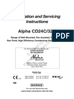 Installation and Servicing Instructions: Alpha CD24C/32C