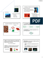 The Study of Chemistry - The Study of Change