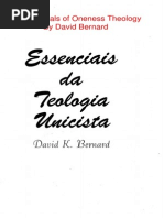 Portuguese, Essenciais - Da - Teologia - Unicista Essential of Oneness Theology PDF