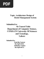 Architecture of Hostel Management Sysytem